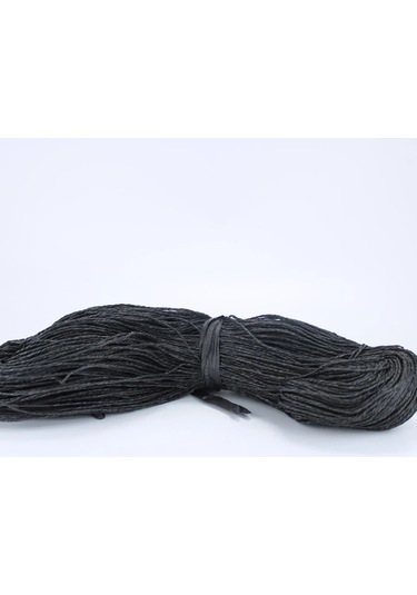 Siyah Renk Çile Kağıt İp Çanta Ipi Supla Ipi No:12 - 550-600 Gr