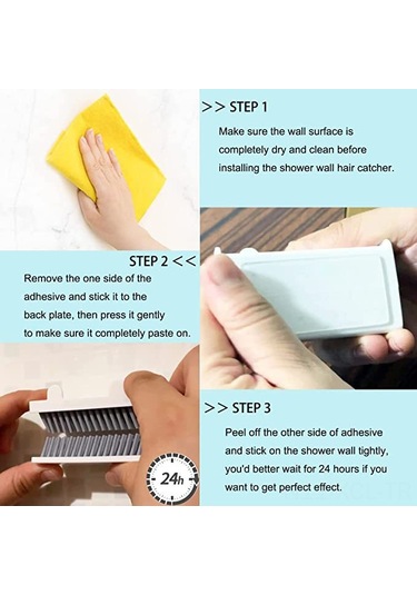 Konesam Silikon Duş Saç Toplayıcı - Engellediği Tıkanıklıklar, Kolay Kurulum Ve Temizlik - Yumuşak Kaliteli Materyal Diğer