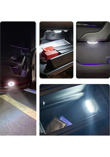 Eraks Araba Dokunmatik Led Beyaz Aydınlatma Işığı Okuma Lambası