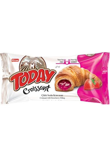 Today Kruvasan Çilekli 40 Gr. 20 Adet (1 Kutu)