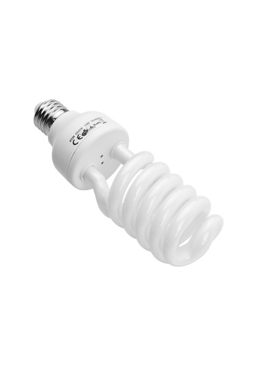 D10118-110v Andoer Spiral Floresan Ampul 45w 5500k Gün Işığı E27 Beyaz