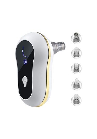 Samdoo Beyaz Elektrikli Siyah Nokta Çıkarıcı - 5 Farklı Prob Ve 3 Güç Modu İle Gözenek Temizleme, Ani Tüketim Ve Cilt Yenileme Cihazı Çok Renkli