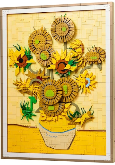 LEGO® Art Vincent van Gogh – Ayçiçekleri 31215 - Yetişkinler için Yaratıcı Dekoratif Model Yapım Seti (2615 Parça)