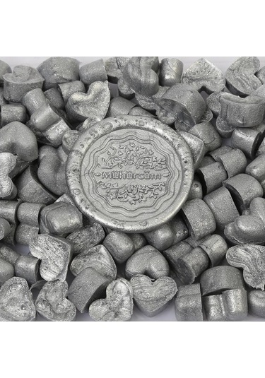 Mühür Mumu Eritme Kalp Boncuk Paket Model No: 605 GÜMÜŞ