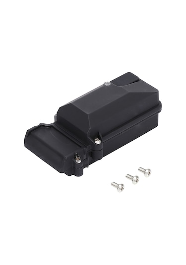 Skycity Traxxas Trx-4 İçin Su Geçirmez Ve Darbe Dayanıklı Alıcı Kutusu, Siyah Plastik, 95x45x30mm