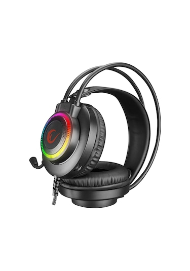 Rampage RM-K27 X-Jammer 3.5 MM 7 Renk Ledli Kablolu Kulak Üstü Oyuncu Kulaklığı