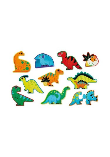 Crocodile Creek Ilerleyen Puzzle Dinozorlar