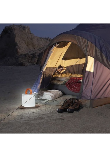 Yunboo Güneş Enerjili Çift Katlı Balon Lamba - 3 Işık Modu 90lm-55lm-flaş - Ip55 Su Geçirmez, Kamping-fishing İçin İdeal Beyaz