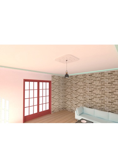 Motifpiyer Lamba Tavan Göbeği-81-kare-oval-56x56cm-2adet