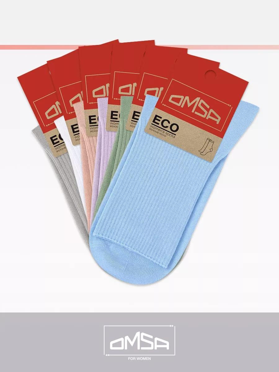 Omsa Yüksek Yazlık Pamuklu Çoraplar 6 Çift Paket 145532633 Açık Gri