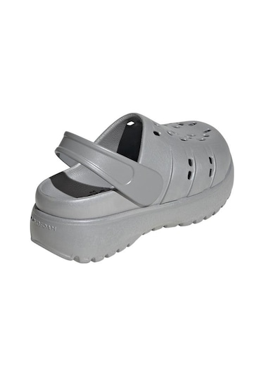 Adidas Kadın Gümüş Terlik Adılette Clog Platform Jq9879 Gümüş
