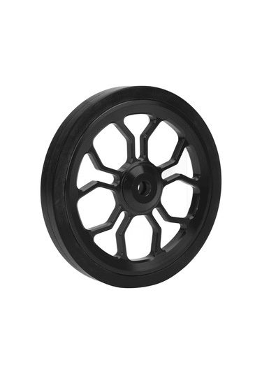 Geeroyoo Brompton Çekici Tezgahı İçin Cnc Alüminyum Alüminyum Kolay Tekerlek - Pürüzsüz Yürüyüş, Dayanıklı Ve Taşınabilir, Siyah Siyah