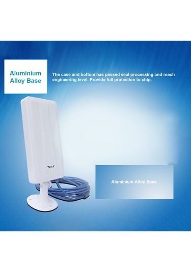 Wezone 150mbps 802.11b/g/n Usb Wifi Alıcısı, Yüksek Güçlü Kablosuz Sinema Zenginleyici, Masaüstü Bilgisayar İçin Ap Dönüştürücü, 5m Kablolu Abs Kasa