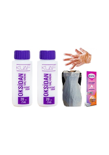 Nevacolor Saç Boyası No:5 Açık Kahve X 2 + Oksidan 20 Vol X 2 (477386928)