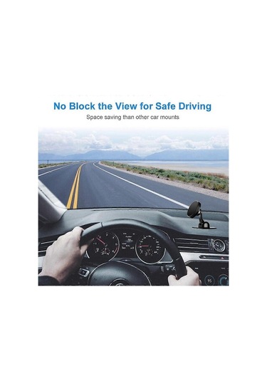 Manyetik Telefon Araç Tutucu 360 Dönebilen Manyetik Cep Telefonu Tutucu Araç Gösterge Paneli İçin Eller Serbest Telefon Manyetik Tutucu