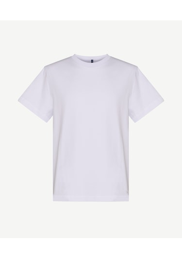 Yargıcı Regular Bisiklet Yaka Kısa Kol T-shirt 26yets9004x 037 Ekru