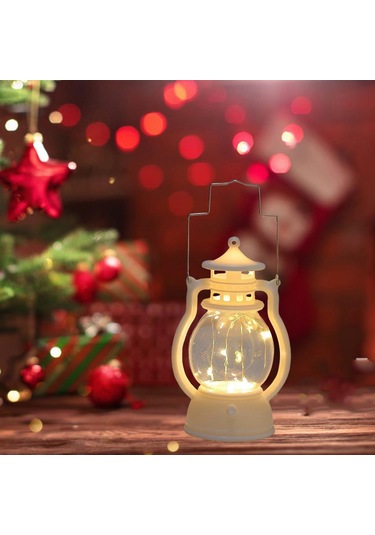 Suntek Ev Beyaz Için Dekoratif Kandil Noel Led Fener Lambası Diğer