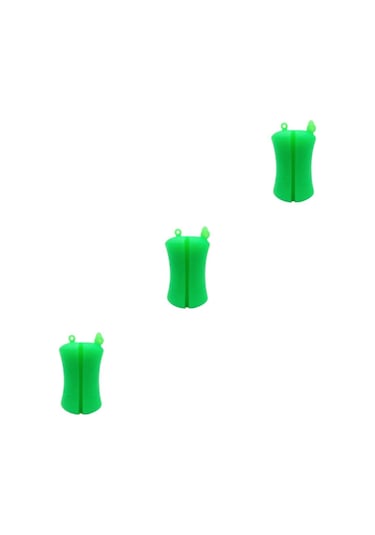 1/2/3/5 Taşınabilir Olta Kamışı Sabit Top Dayanıklı Sarı 6 X 3,8 Cm 5'li Set