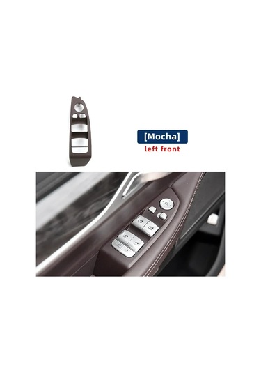 Lhd Araba Ön Sol Sağ Pencere Kaldırıcı Anahtarı Dış Çerçeve Panel Kapak Regülatörü Front Moka L 1 Piece Set