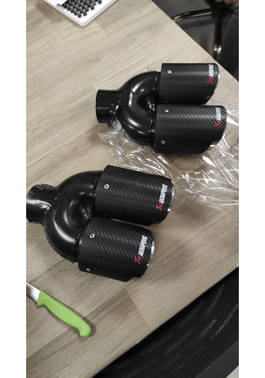 Akrapoviç Egzoz Ucu Çiftli 90mm 2 ADET