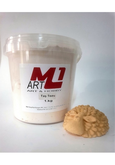 M1 Art Kokulu Taş Tozu 1Kg - (Kokusuzdur)