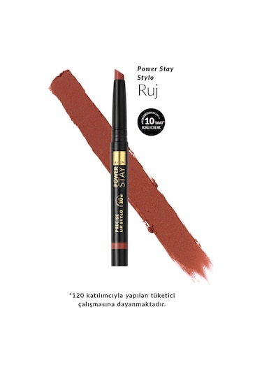Avon Power Stay Stylo Ruj Amber Goddess