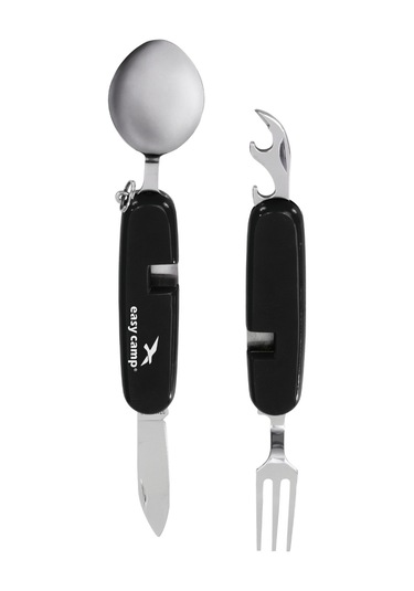 Easy Camp Folding Cutlery Katlanır Çatal Kaşık Seti Çok Renkli