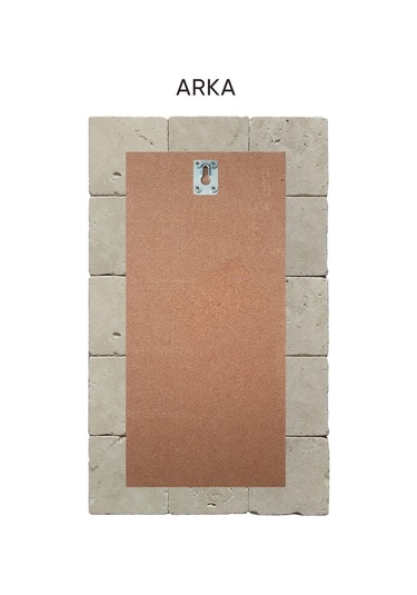 Doğal Taş Tablo Elif Baskılı Tablo - Duvar Dekoru, Islami Tablo, Dini Tablo 30x50cm