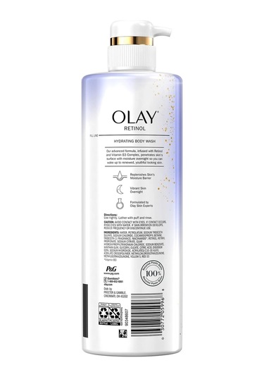 Olay Retinol Ve B3 Vitamini İçerikli Nemlendirici Vücut Şampuanı 591 ML