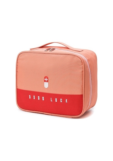 Çok Fonksiyonlu Taşınabilir Tıbbi Ilk Yardım Çantası Pembe 254868