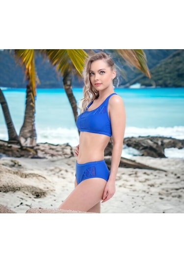 Shopiolog Büstiyerli Tüllü Bikini