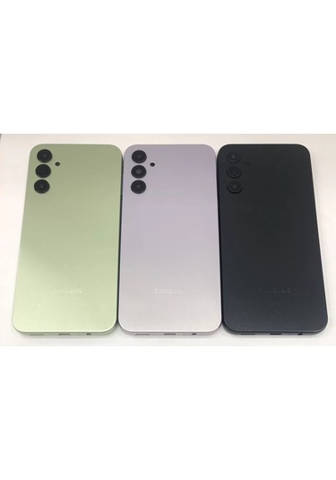 Samsung Galaxy Uyumlu A14 Sm-a145 Arka Kapak Gri Gri