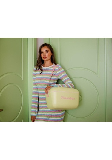 Polarbox 9377 Lime-rosa Pop Soğuk Ve Sıcak Termos Çanta 20l Yeşil