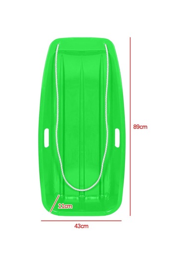 Homyl Kızak Çekme Halatı Kurulu Tekne Dayanıklı Kar Kızağı Yeşil Yeşil