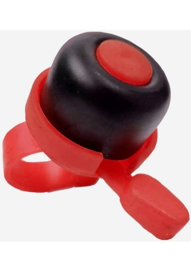 Sarissa Çocuk Bisikleti Zil 1. Kalite Plastik Gövde Metal Çan Turuncu Siyah Turuncu - Siyah