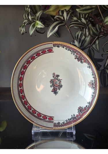 Konyax Yemek Tabağı Set 6 Kişilik Apollo Çok Renkli