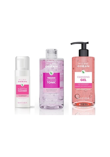 Sheida Pure Ocean Yüz Temizleme Seti - Kuru Ve Hassas Ciltler İçin