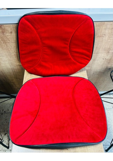 Massey Ferguson 240 Kırmızı Desen Asgari Branda Ve Düz Kırmızı Koltuk Kılıfı Takım