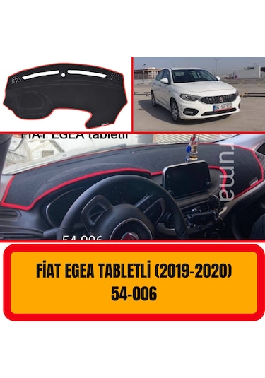 FİAT EGEA TABLETLİ  2019+ ÖN GÖĞÜS / PANEL /  TORPİDO KORUMASI - KILIFI - HALISI