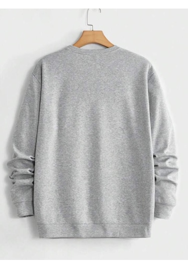 Unisex 2ip Şardonlu Bunny Baskılı Sax Oversize Sweatshirt Saxbunny