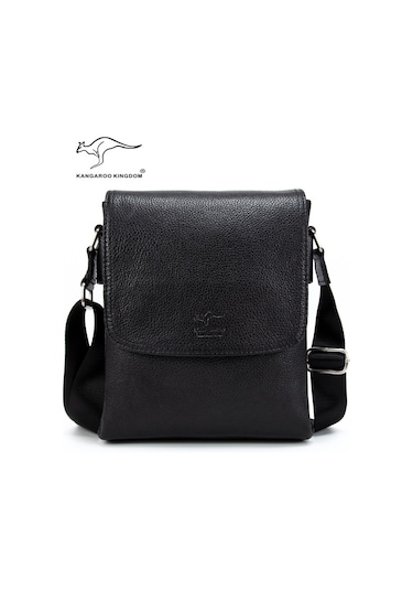 Postacı Hakiki Deri Büyük Boy Askılı Omuz Çanta Kangaroo K. 3122K
