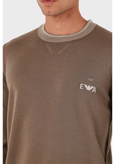 Emporio Armani Erkek Kazak Em003387 Af14697 U6189 Bej Bej