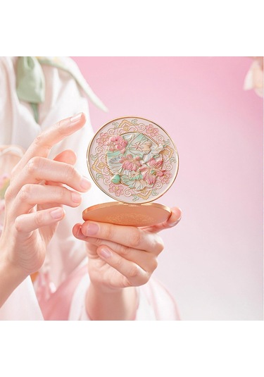 Suntek Seyahat Makyaj Aynası Yuvarlak Yaratıcı Kozmetik Çanta Pembe