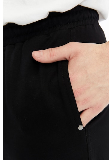 Axxel Erkek Lacivert Arka Cep Fermuarlı Eşofman Alt-p340