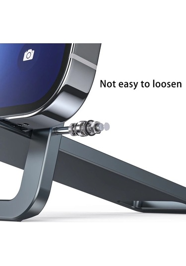 Tongxida Cbtx Boneruy T6 Standı - Ayarlanabilir Telefon Tutucu, Seyahat Beşik Dock, Koyu Gri Koyu Gri