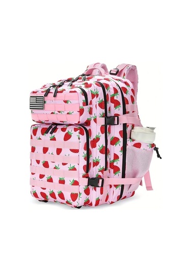 Dashanshop 6.6gal Blue Yellow Sırt Çantası Günlük Spor Fitness Kamp Yürüyüş Seyahat Okul Çantası Erkek Kadın Hediye Altın