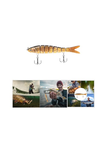 Tenfowee Plastik Dayanıklı Somon Yemi 13.7cm 27g Uzak Atışlı, Keskin İğneli, Canlı Renkli 5 Seçenek Jm034-5