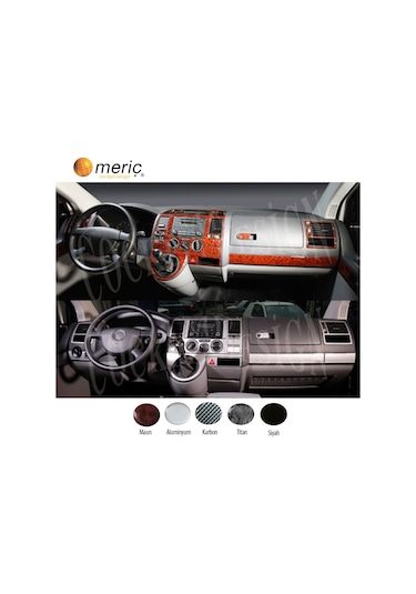 Meriç® Vw Transporter T5 Ön Torpido Kaplama 29 Parça 2003-2009 (530157705)