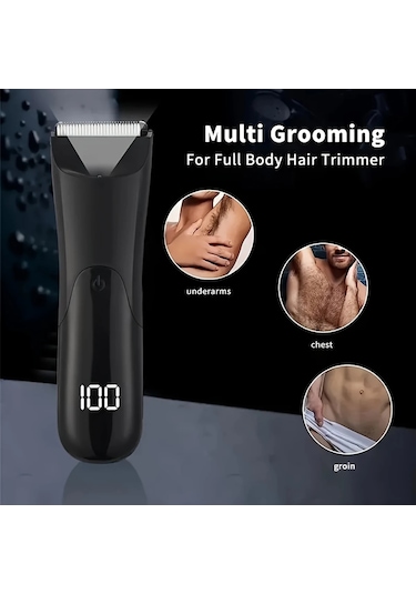 Erkek Vücut Tüy Düzeltici Saç Sakal Tıraş Makinesi