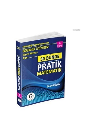 Kapadokyakitabevi-30 Günde Pratik Matematik 2.Kitap Gür Yayınları